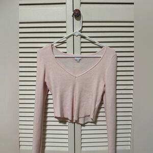 L.A Hearts Long Sleeve Cropped